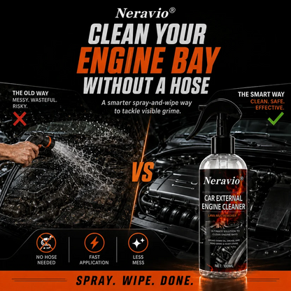 Waterless Fast Acting Car Engine Bay Cleaner