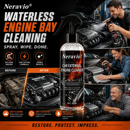 Waterless Fast Acting Car Engine Bay Cleaner