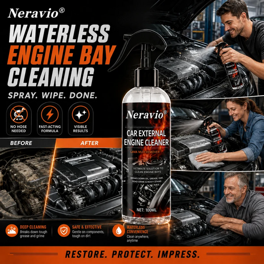 Waterless Fast Acting Car Engine Bay Cleaner
