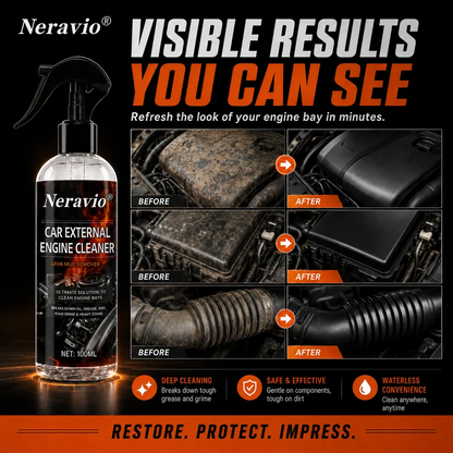 Waterless Fast Acting Car Engine Bay Cleaner