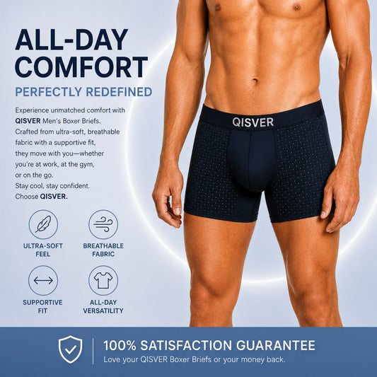 QisverBoxer™ MaxShield Leak-Proof Boxer Briefs